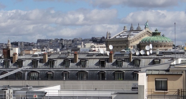 Os telhados parisienses, uma imagem que nunca fica velha