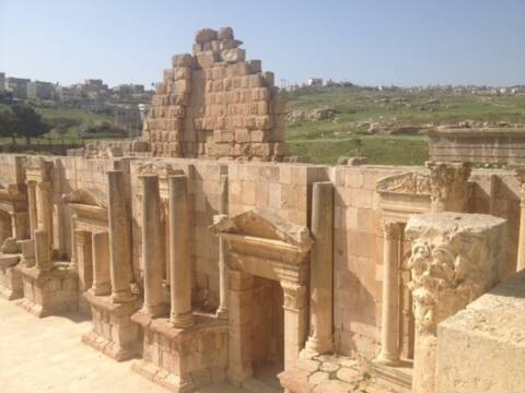 cidade greco-romana na Jordânia