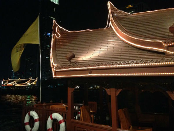 Barco do Hotel Mandarin Oriental
