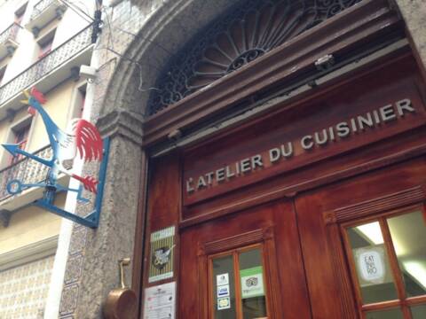 L'Atelier du cuisinier autêntico Restaurante francês no Centro do Rio
