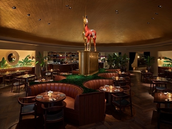 Restaurante do novo hotel Faena Miami