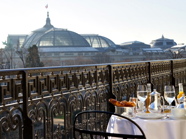 Almoço no Hotel La Reserve, em Paris 16