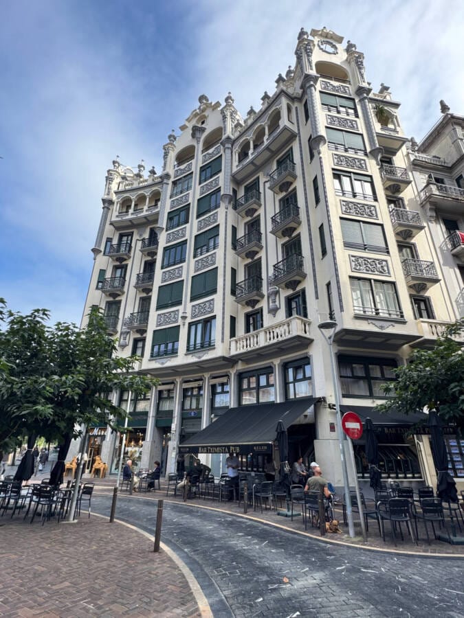 Passeio em Parte Vieja, San Sebastian