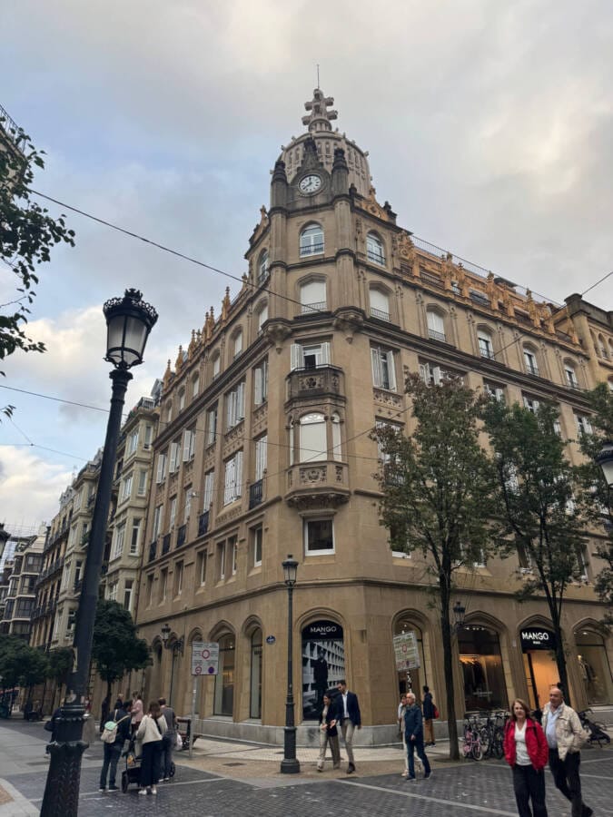 Passeio em Parte Vieja, San Sebastian