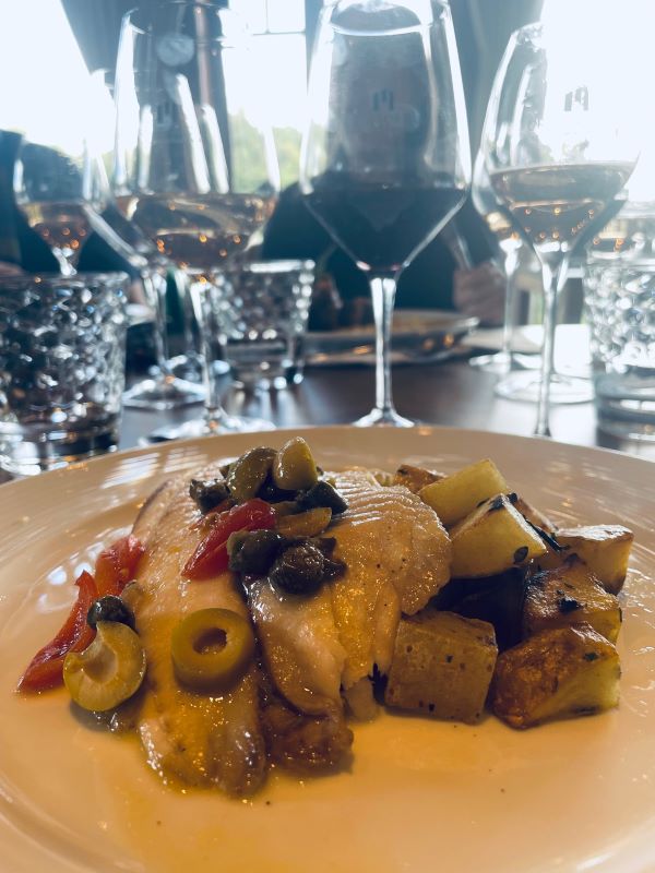 Restaurante da vinícola Cristofoli
