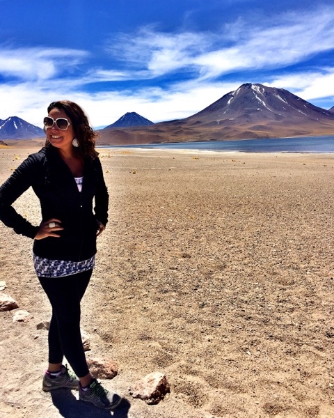Renata Araújo no Atacama