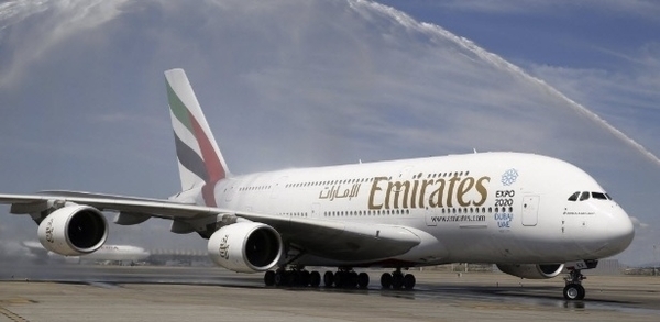 A380 da Emirates 