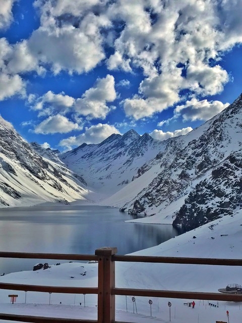 estação de esqui no Chile