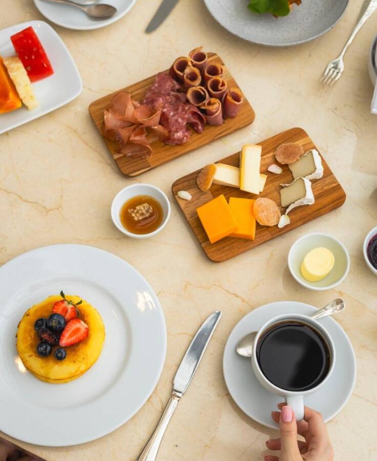 Café da manhã em São Paulo
