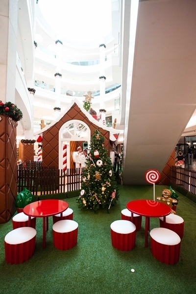 decorações de Natal nos shoppings do Rio