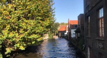 Cidade romântica na Europa: Um dia em Bruges
