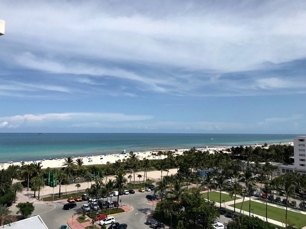 hotel na praia em Miami 