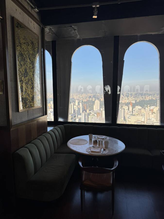 Restaurantes em hotéis de luxo em São Paulo