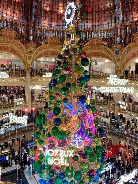 decoração de natal em paris 