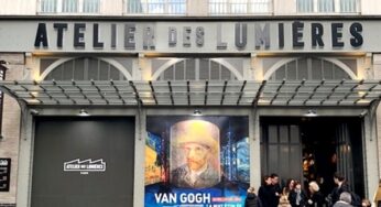 Exposição do Van Gogh no Atelier des Lumières, em Paris