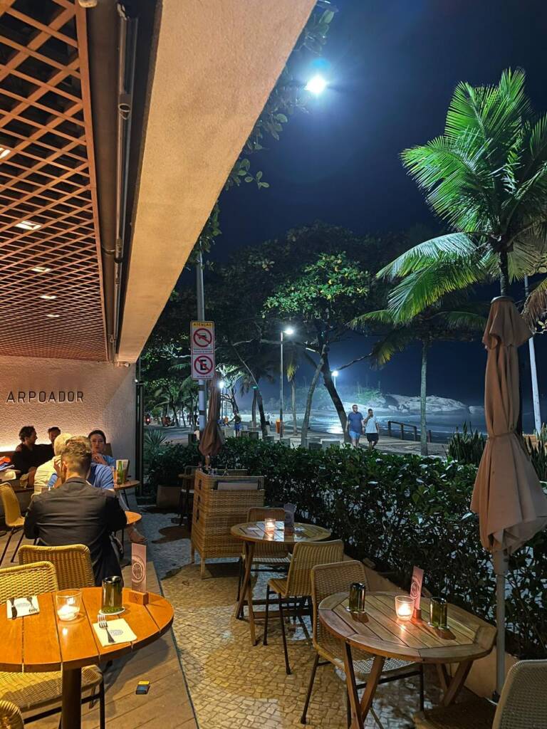 Novo bar do Hotel Arpoador
