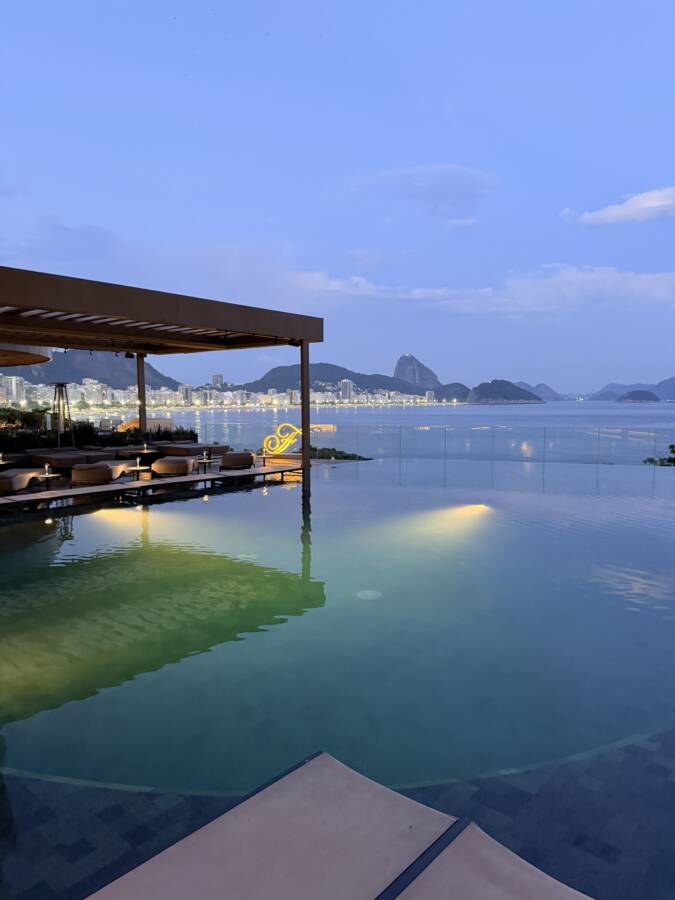 Hotel de luxo em Copacabana