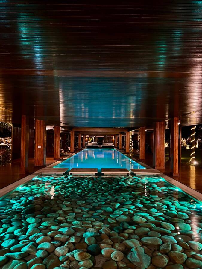 piscina fechada