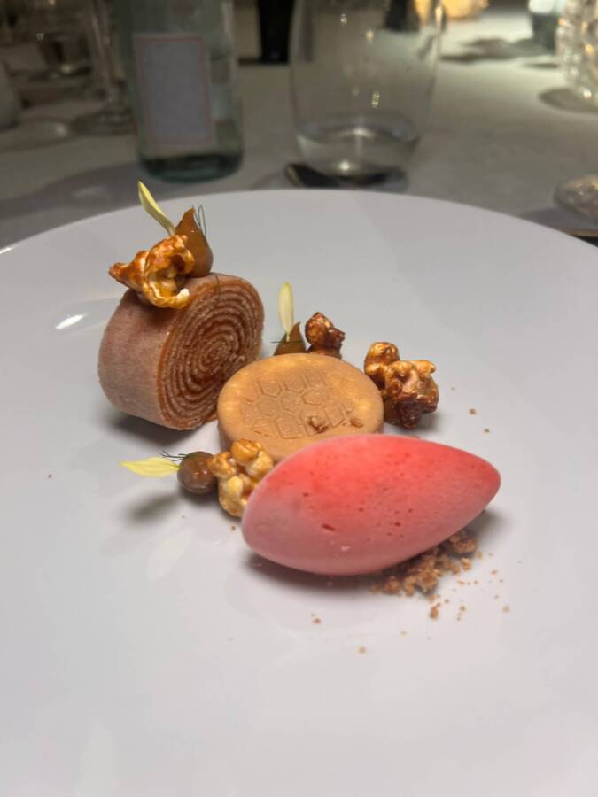 sobremesa do restaurante em búzios