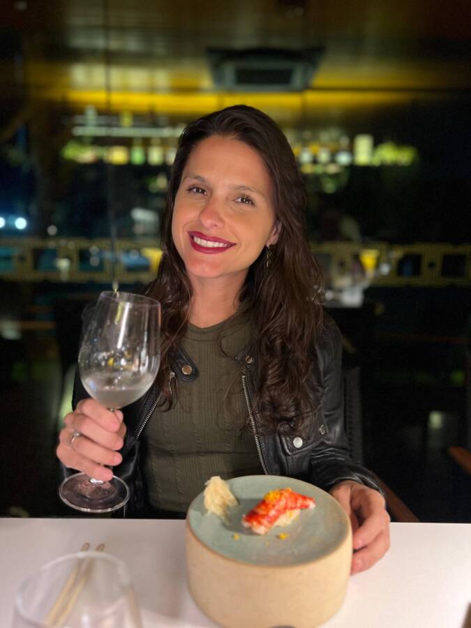 Duda Vétere no Restaurante do Resort Zendaya
