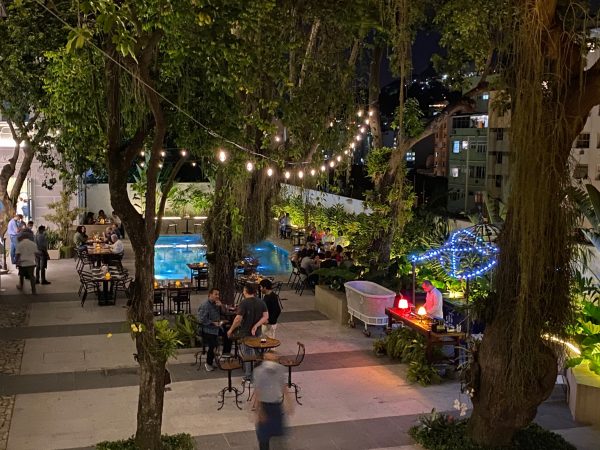 Restaurantes ao ar livre no Rio