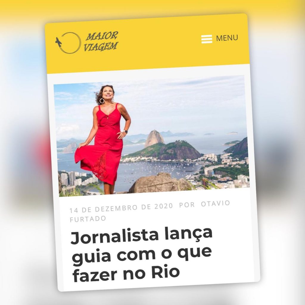 Livro sobre o Rio ganha destaque na mídia