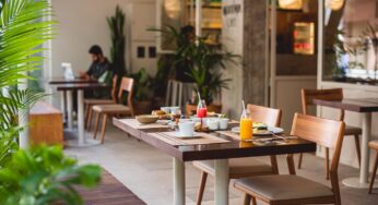 O renovado Quitéria Café, restaurante do Hotel Ipanema Inn