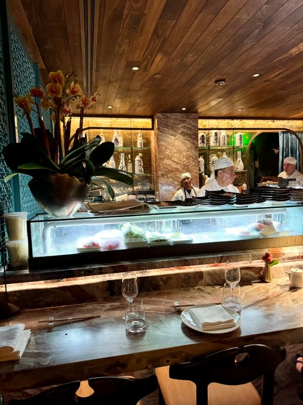 Restaurante japonês em South Beach