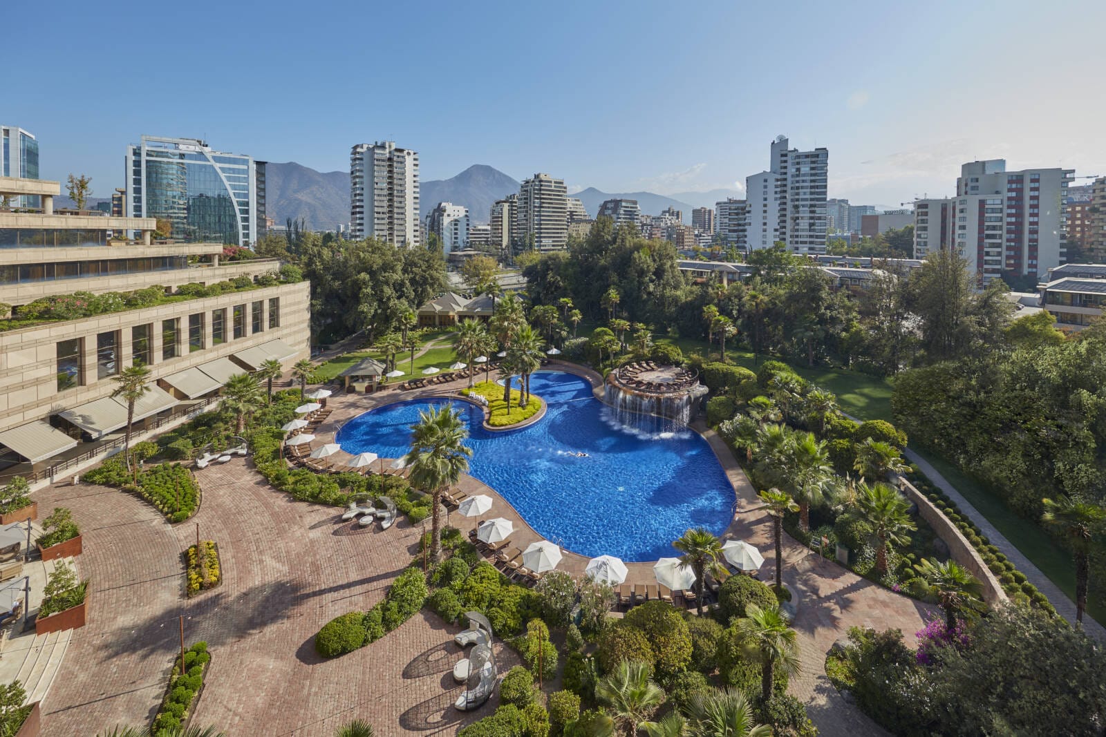 Hotel de luxo em Santiago: Mandarin Oriental, em Las Condes