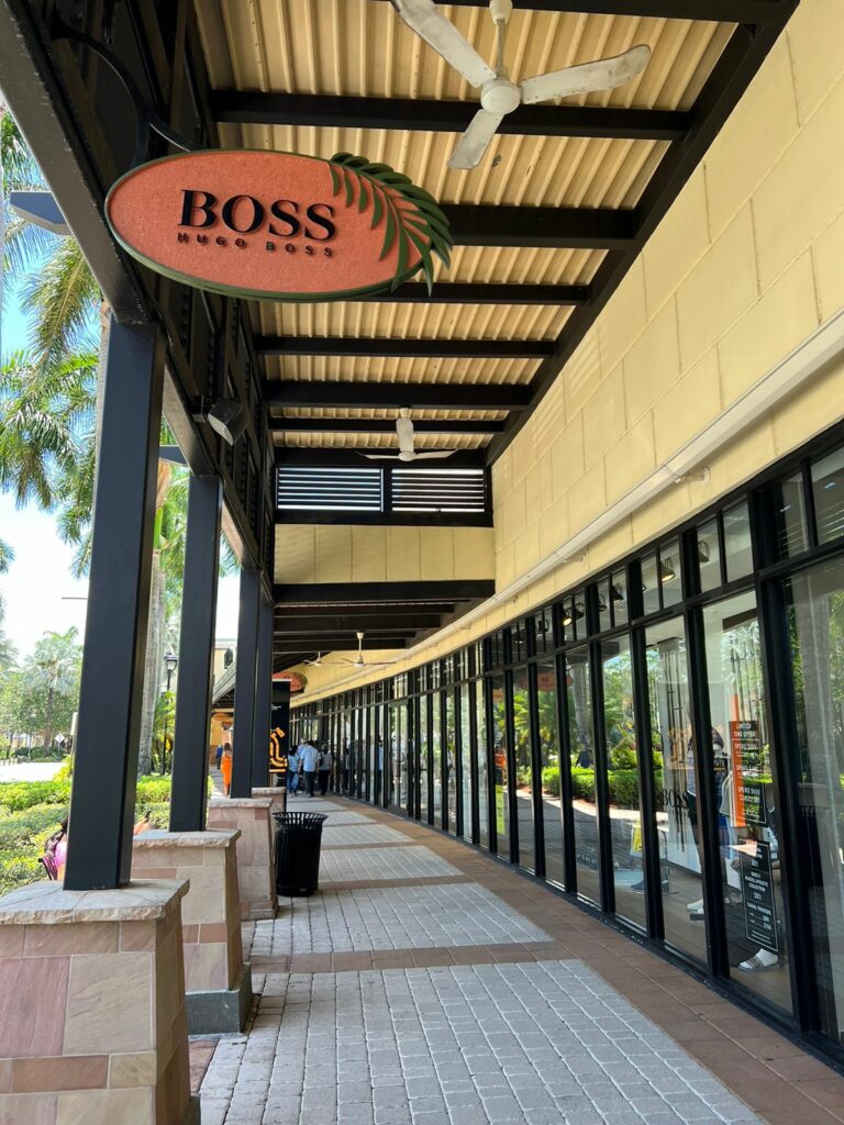 boss sawgrass mills outlet de luxo em miami