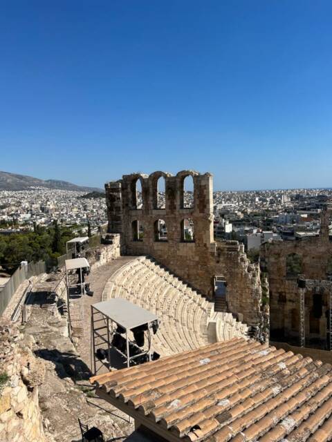 acropoles, principal ponto turístico de Atenas