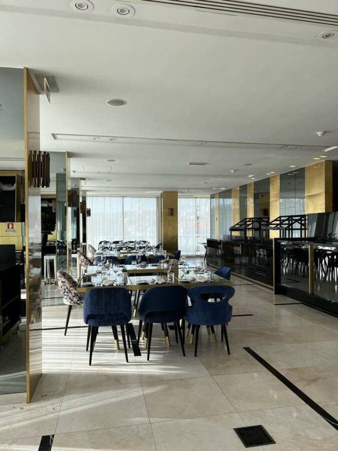 O restaurante do Altis em Lisboa