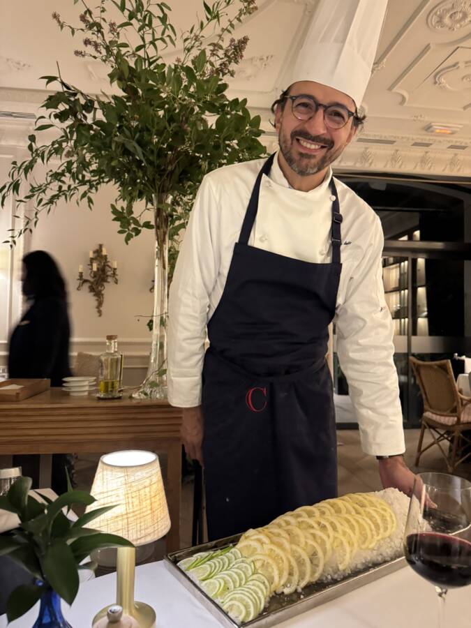 Chef de restaurante em Madri