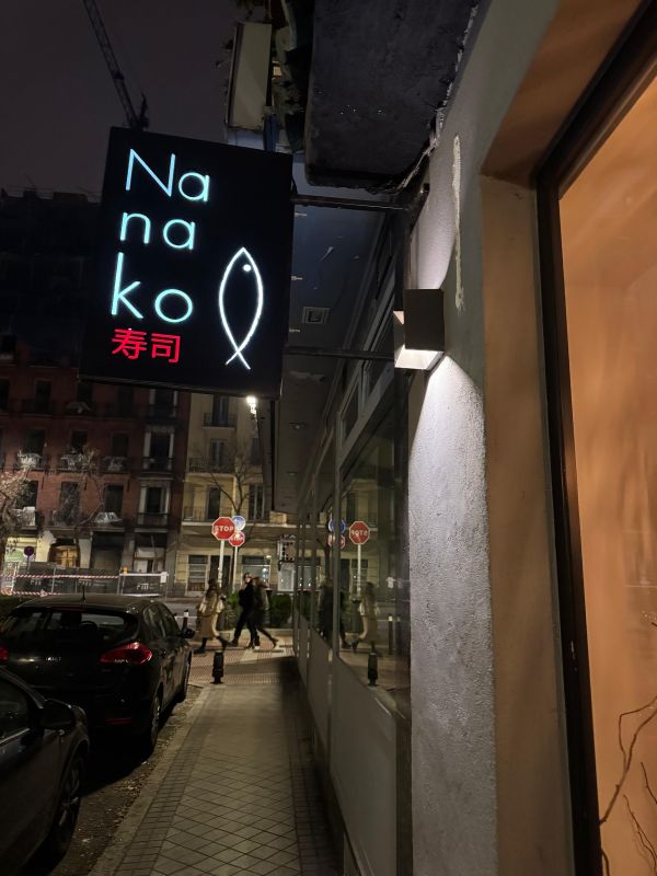 Nanako restaurante japonês em Madri
