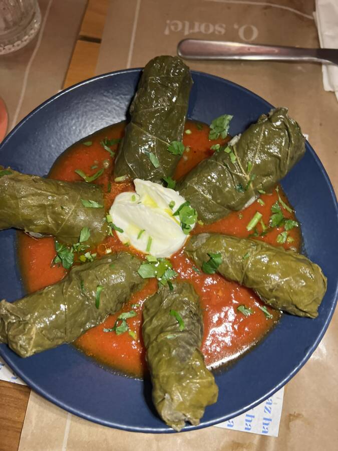 Restaurante árabe na Gávea