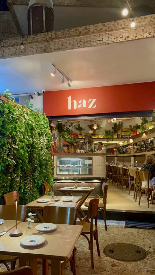 Restaurante árabe na Gávea