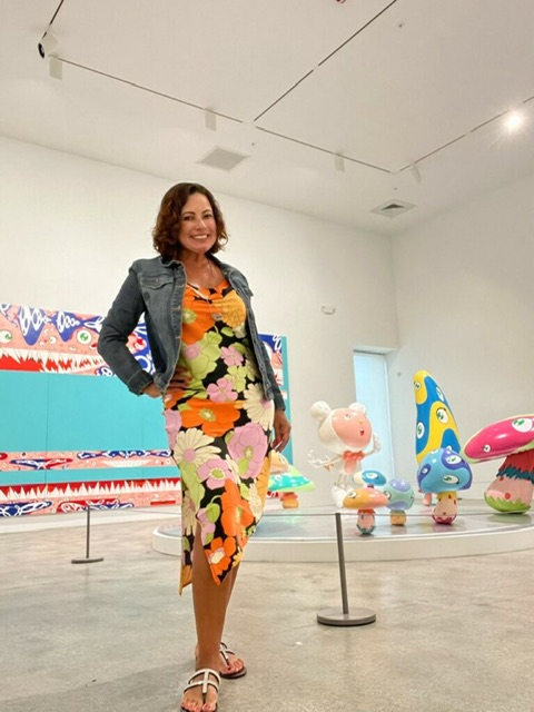 Renata Araújo no Rubell Museum: museu de arte contemporânea em Miami