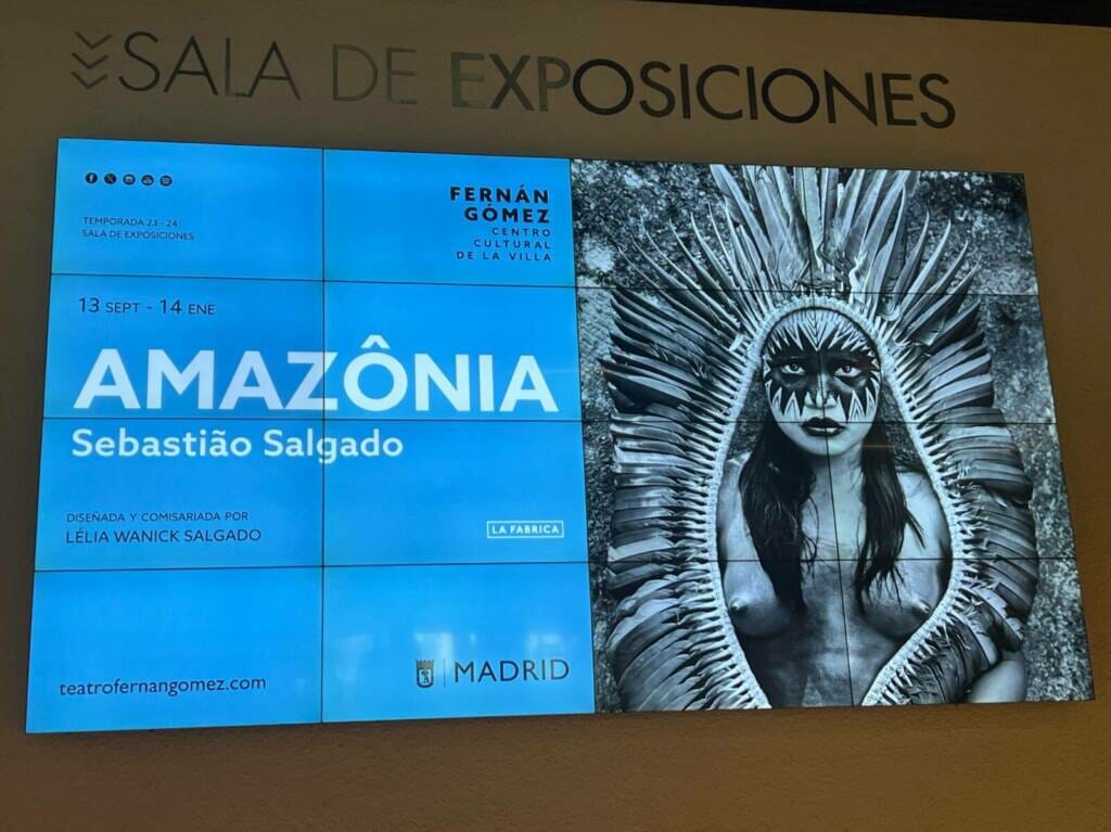 Exposição de Sebastião Salgado em Madri ficará em cartaz até 24 de janeiro de 2024