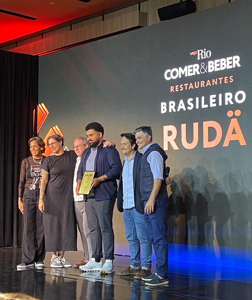 vencedores do Prêmio Veja Rio Comer&Beber do Rudä