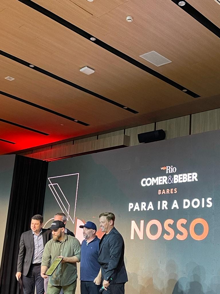 vencedores do Prêmio Veja Rio Comer&Beber do Nosso, em Ipanema