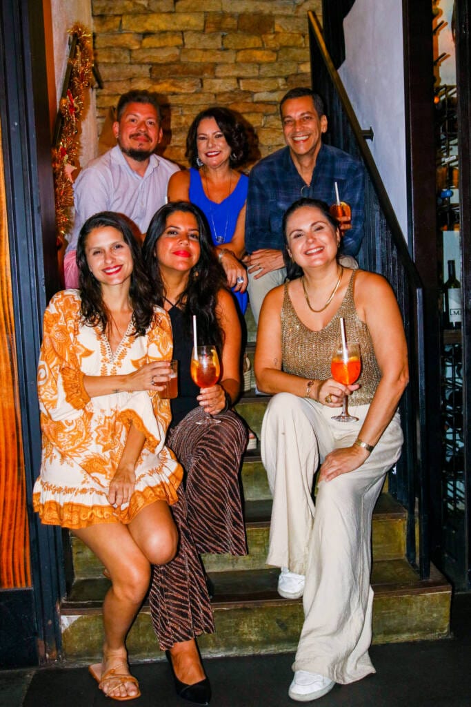 Guilherme Scarpa, Renata Araújo, Luiz Menna Barreto, Duda Vétere, Renata Busch e Alessandra Carneiro