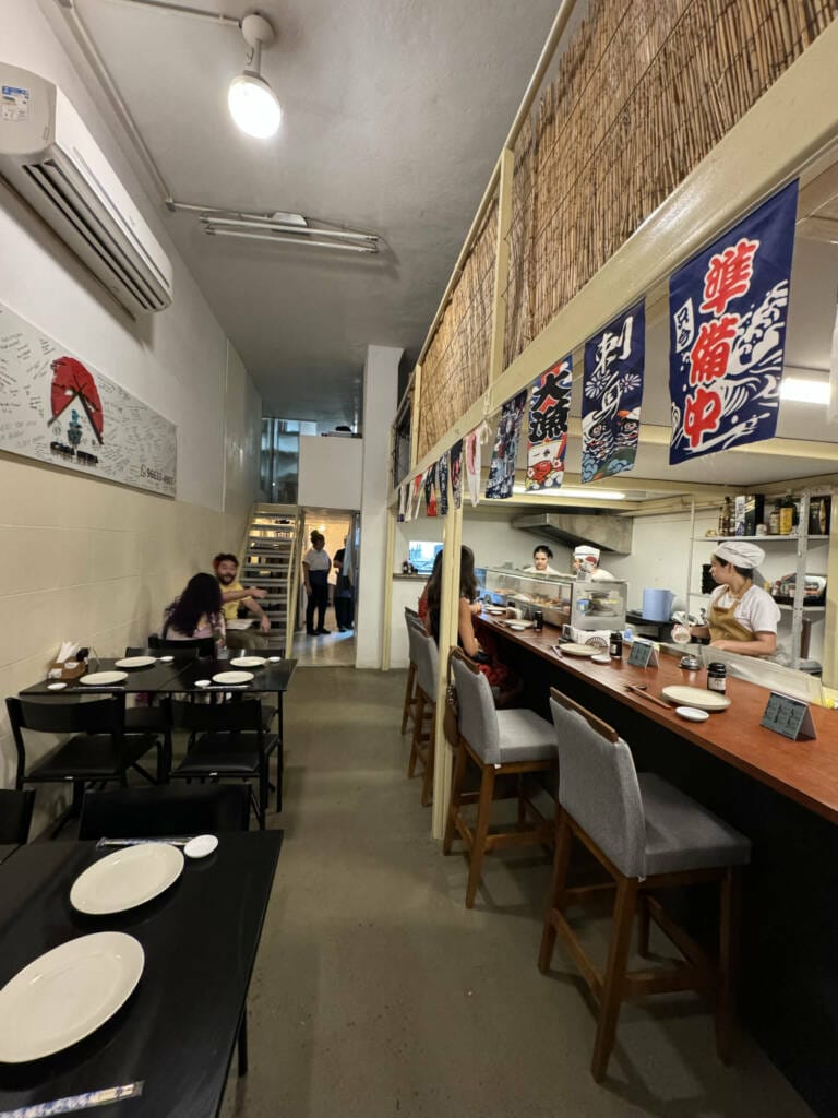 Restaurante japonês em Botafogo