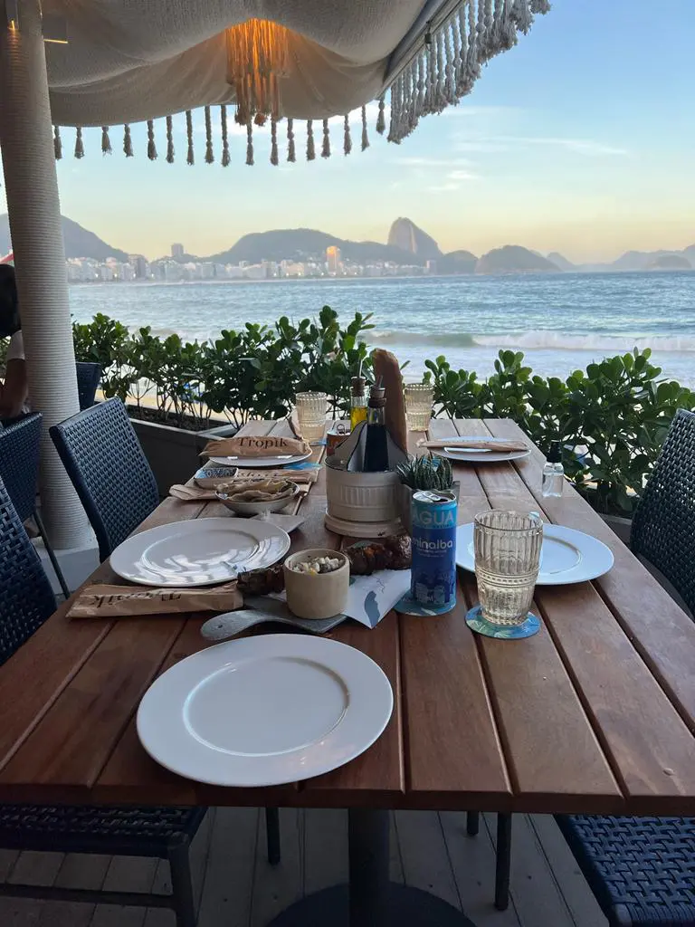 café da manhã em Copacabana