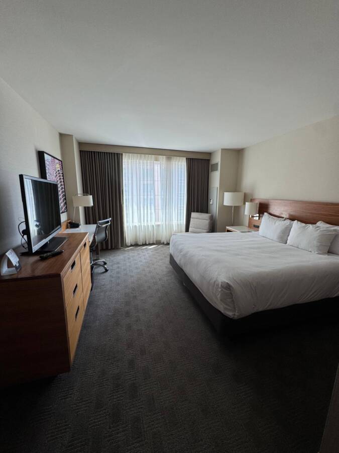 quarto de hotel do hyatt regency