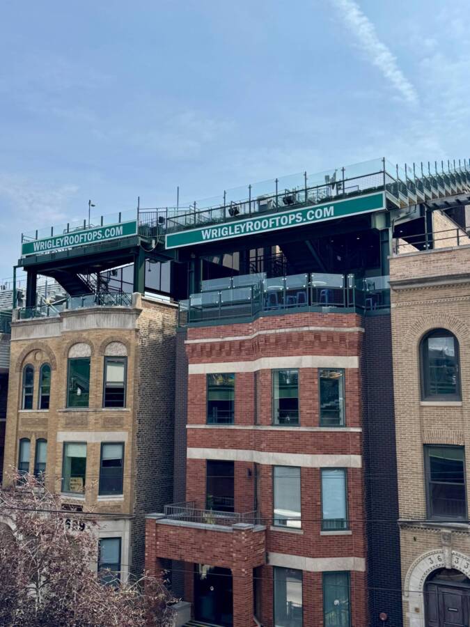 wrigley rooftop