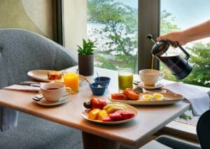 Café da manhã no Fairmont