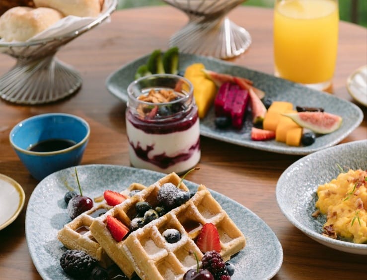 Café da manhã no Fairmont Copacabana