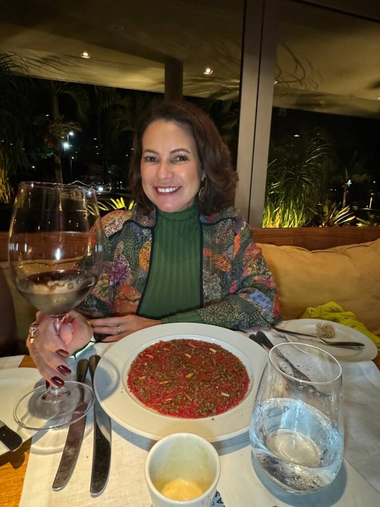 Jantar maravilhoso no Frade