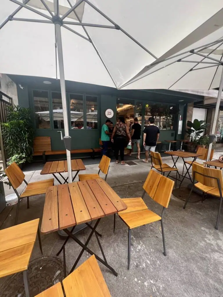 café da manhã em Copacabana