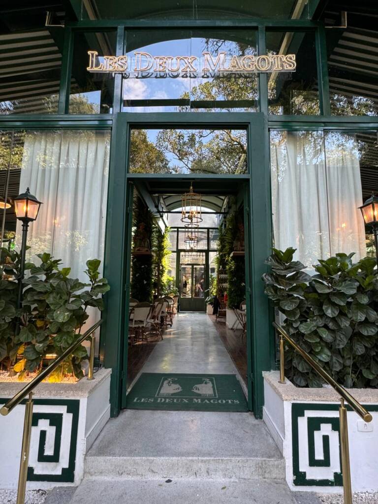 café francês no Jardins